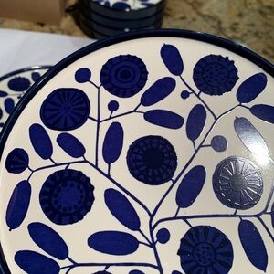 vintage Melitta Stockholm series small plate, set of 2